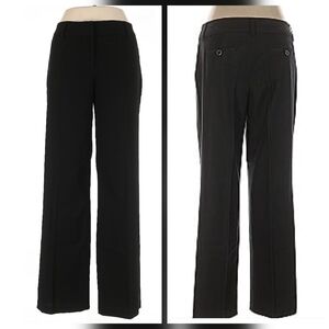 Larry Levine Women's Dark Gray Wide Leg Pants